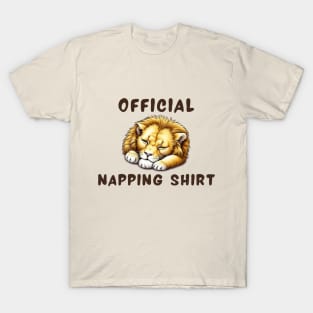 Official napping shirt T-Shirt